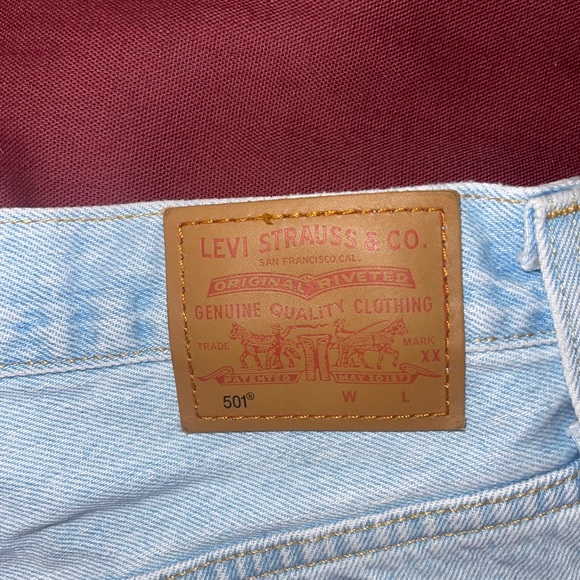 501 Levi Jean Shorts - Picture 3 of 3